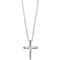 Collana Comete Donna Croci in Oro Diamante 0.01 Ct GLB 945 - GLB 945